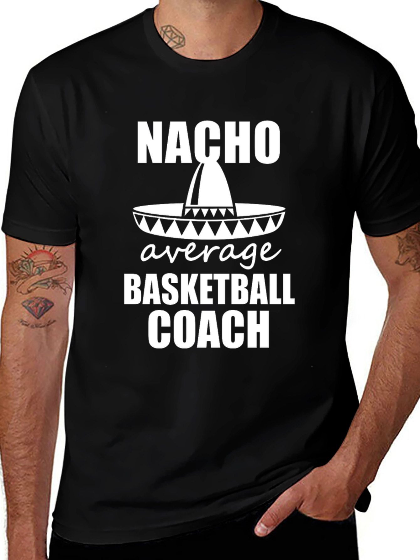 Nacho Average Basketball Coach T-Shirt