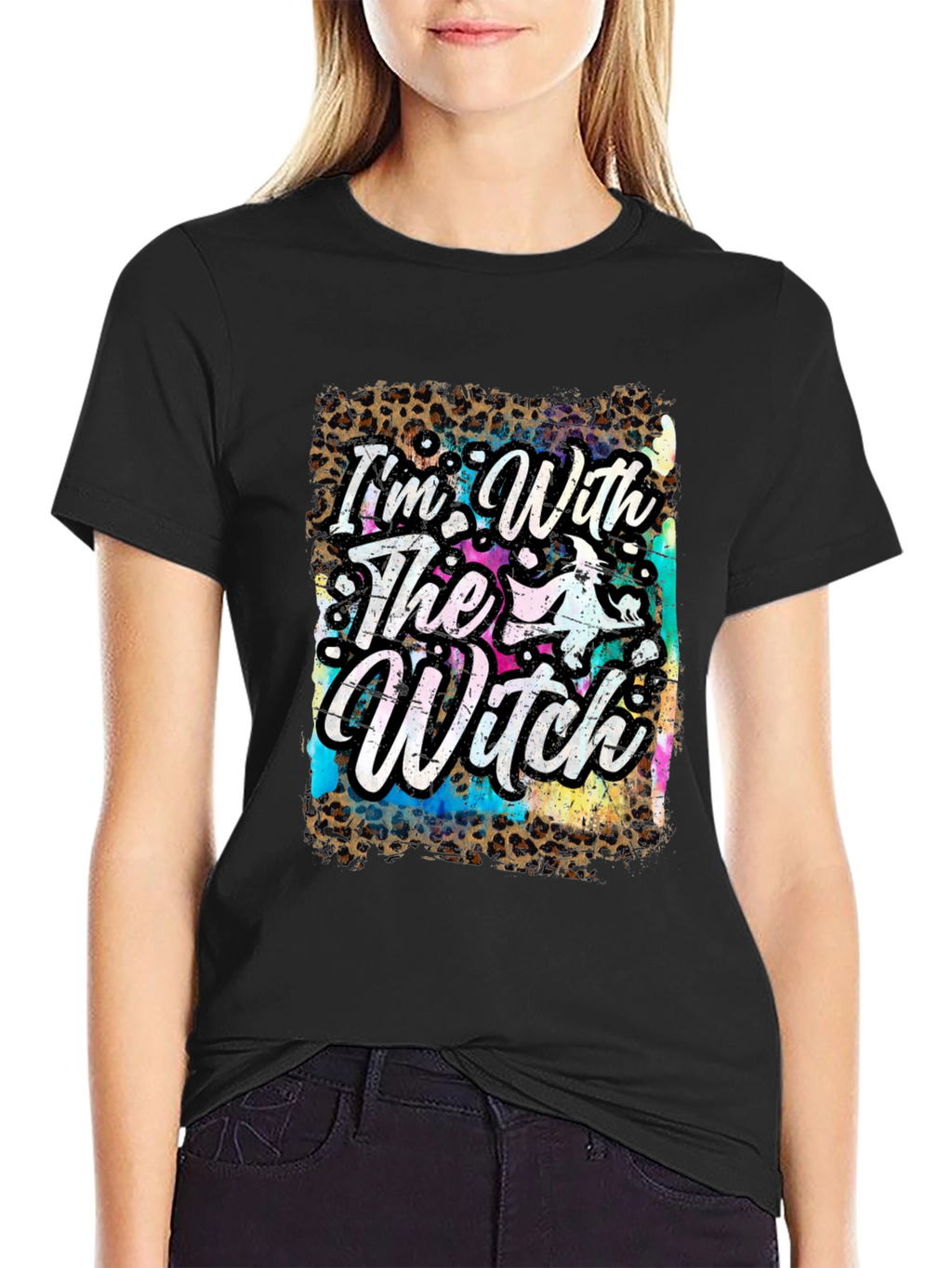 Im With The Witch Halloween T-Shirt