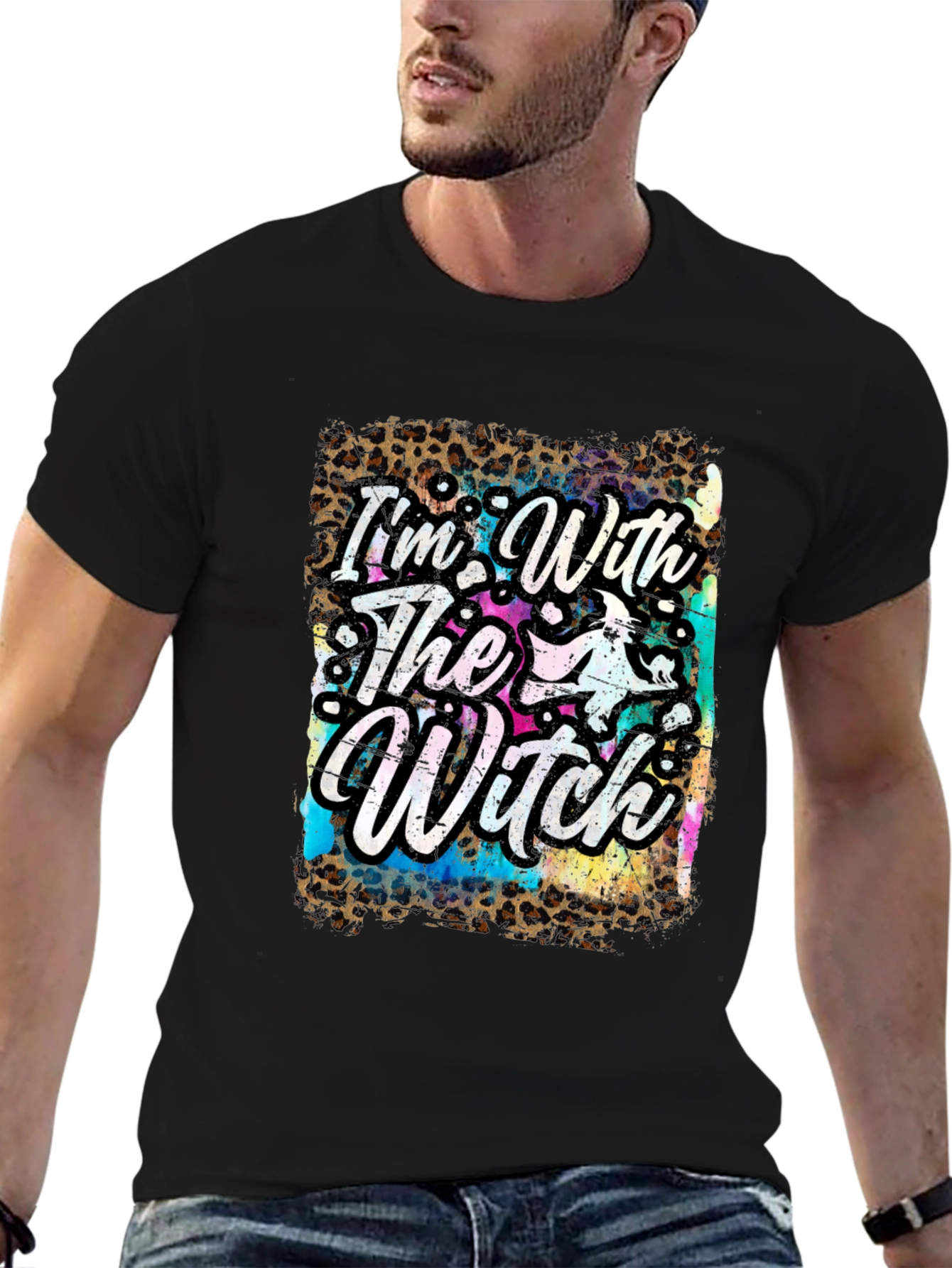 Im With The Witch Halloween T-Shirt