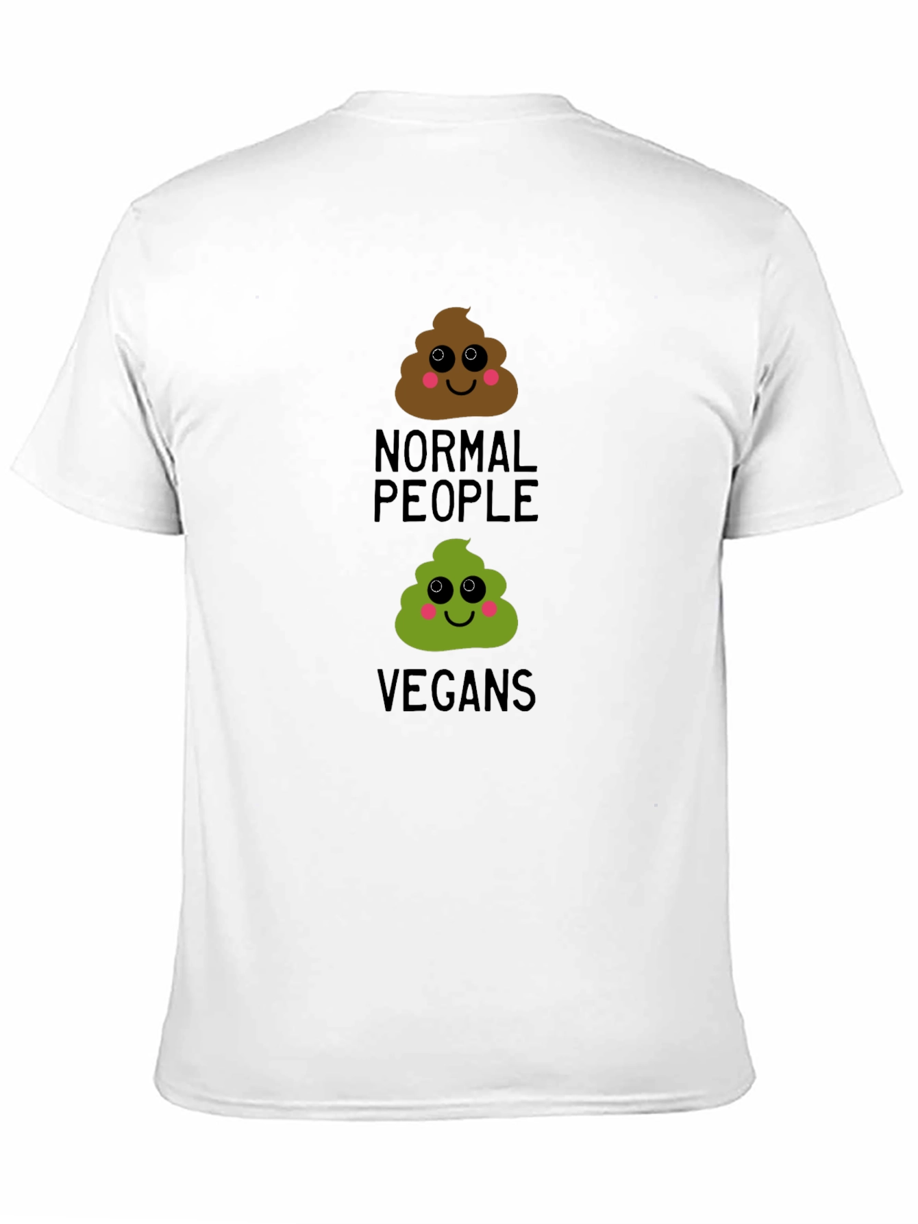 Vegan Poop T-Shirt - Funny Vegan Gift