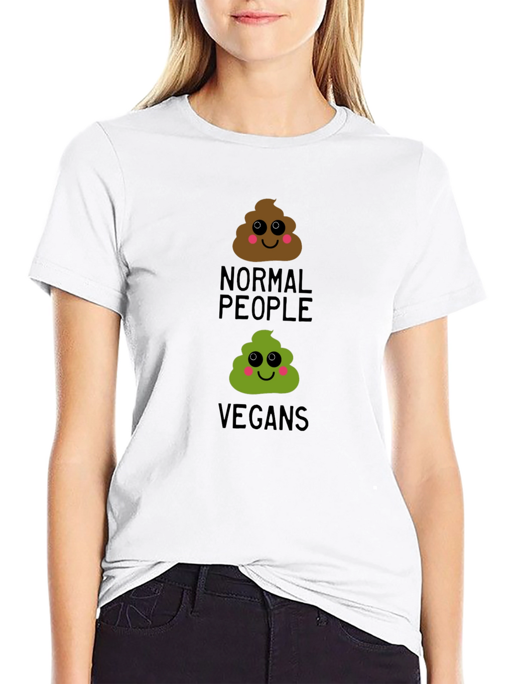 Vegan Poop T-Shirt - Funny Vegan Gift