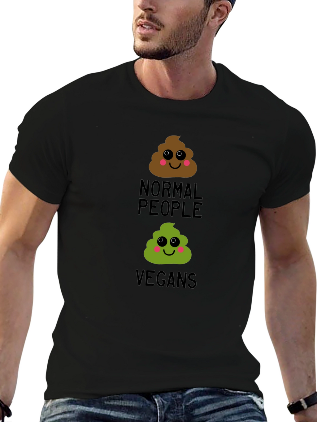 Vegan Poop T-Shirt - Funny Vegan Gift