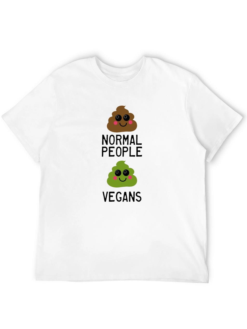 Vegan Poop T-Shirt - Funny Vegan Gift