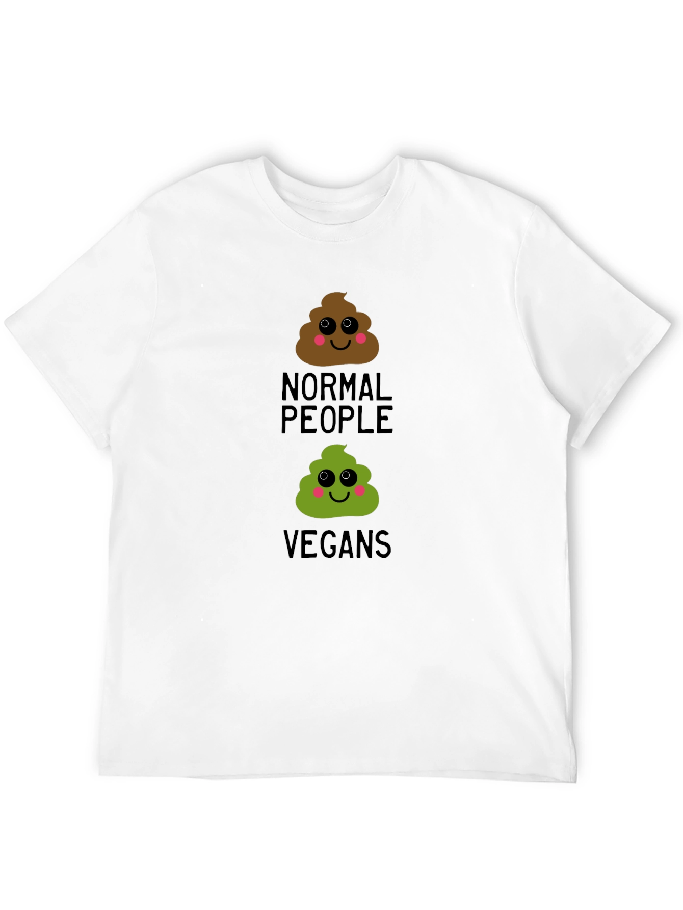 Vegan Poop T-Shirt - Funny Vegan Gift