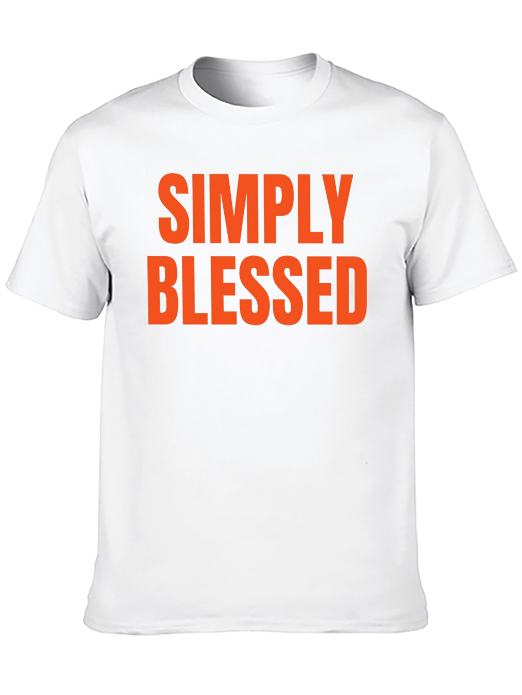 Simply Blessed Graphic Tee - Black T-Shirt
