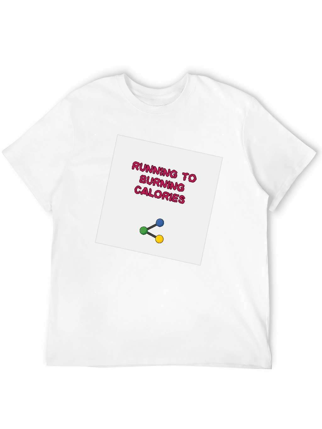 Running to Burning Calories Graphic Tee