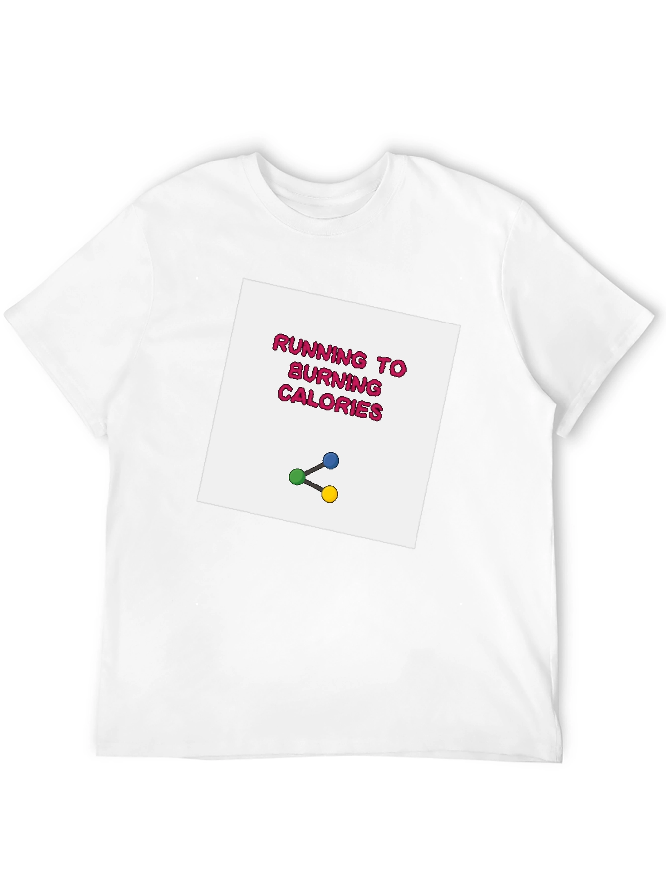 Running to Burning Calories Graphic Tee
