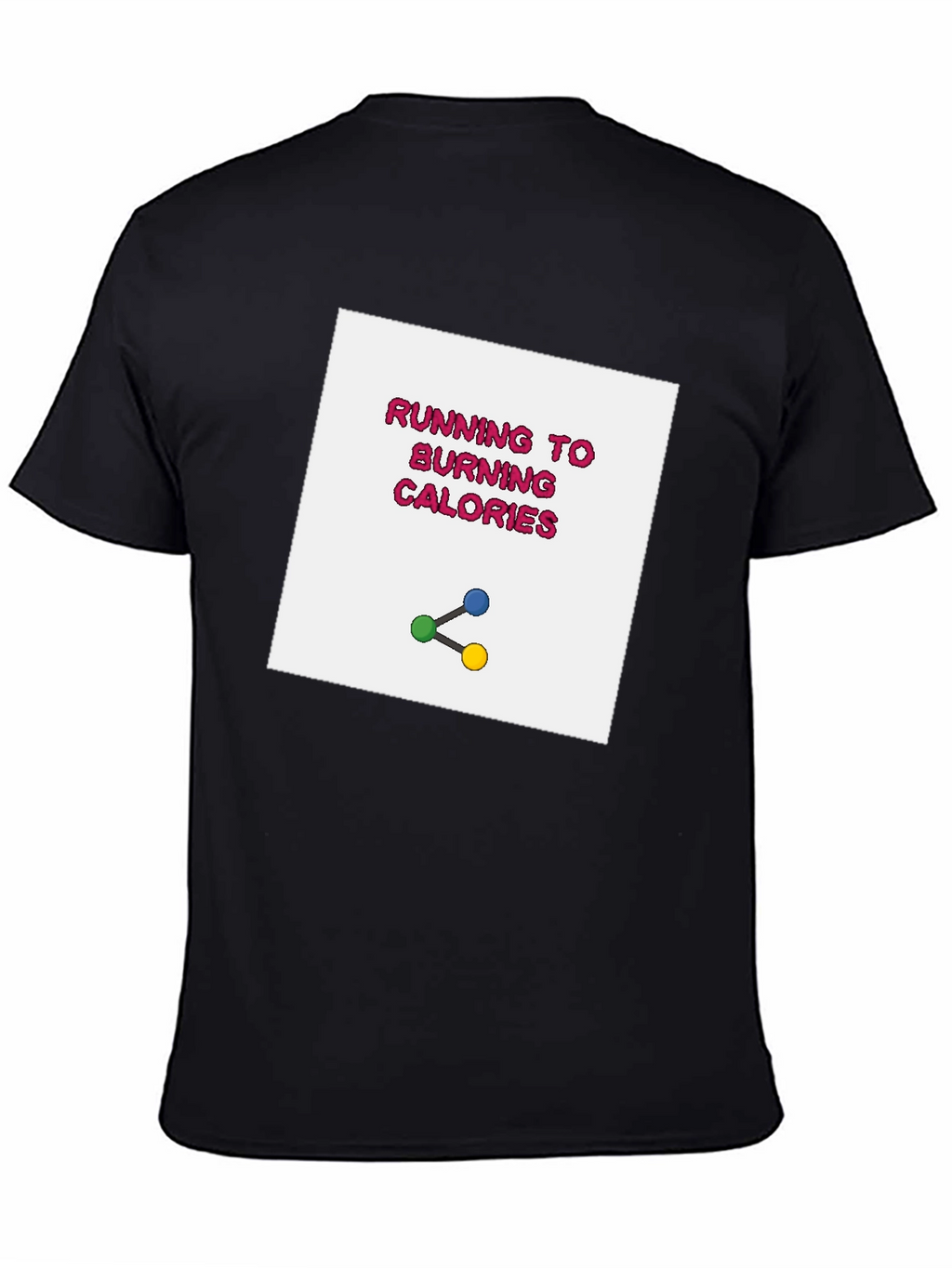 Running to Burning Calories Graphic Tee