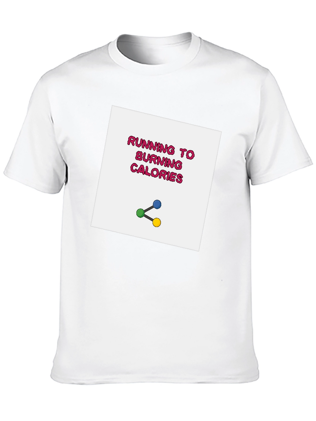 Running to Burning Calories Graphic Tee