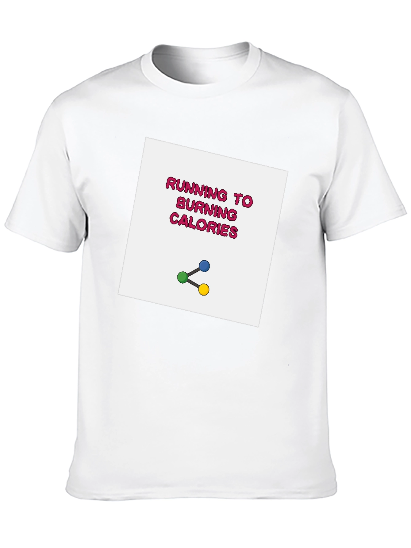 Running to Burning Calories Graphic Tee