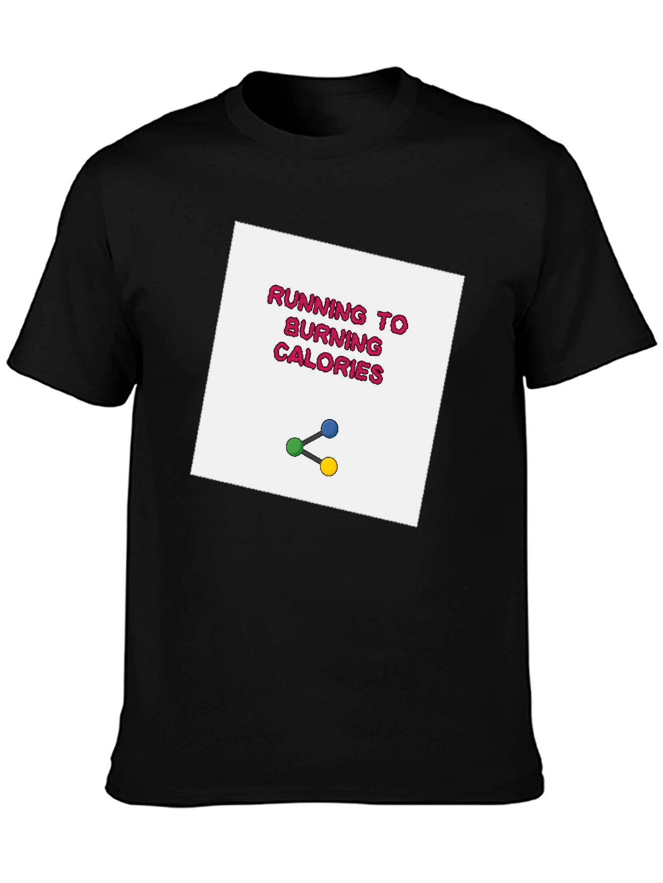 Running to Burning Calories Graphic Tee