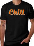 Chill Graphic Tee - Relaxed Comfort Stylish Design