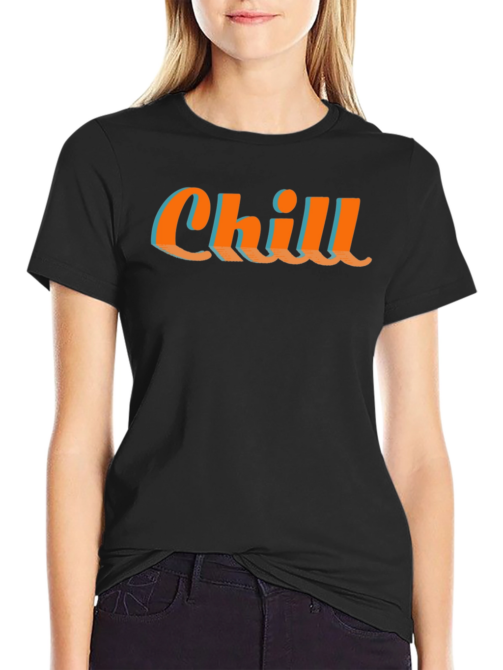 Chill Graphic Tee - Relaxed Comfort Stylish Design