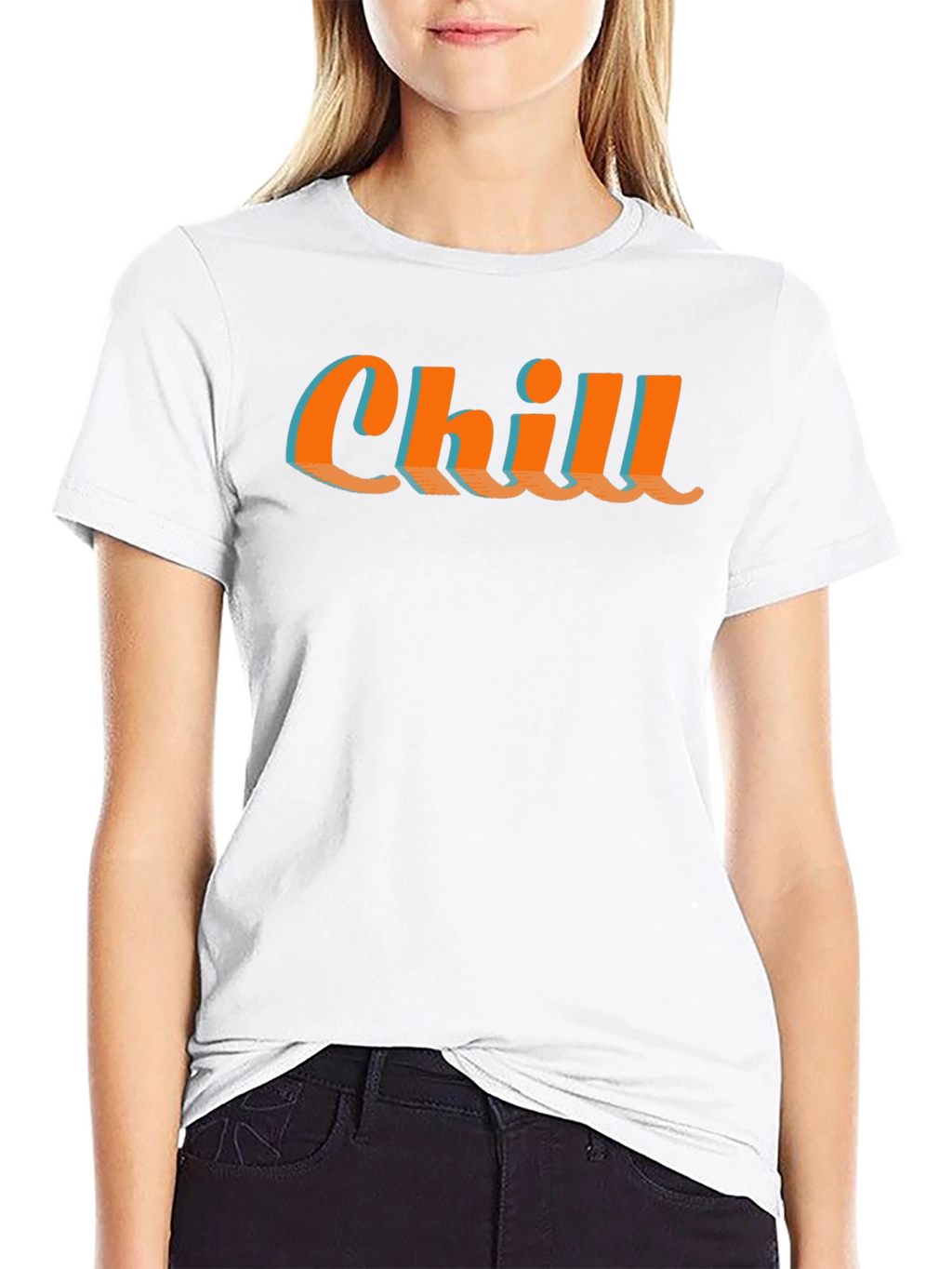 Chill Graphic Tee - Relaxed Comfort Stylish Design