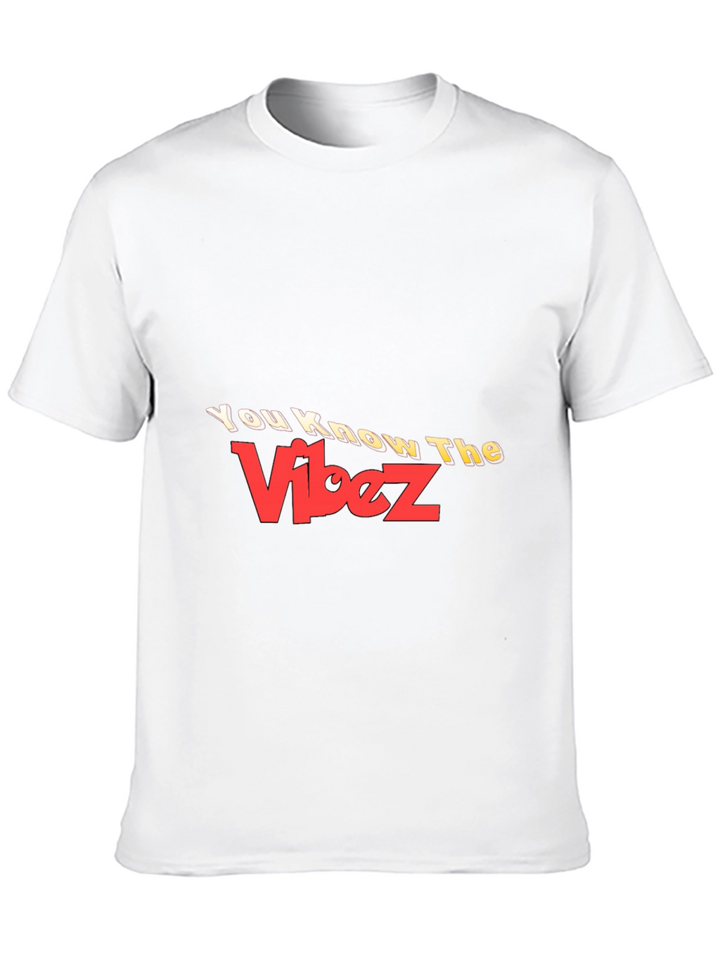 You Know The Vibez Black Graphic Tee