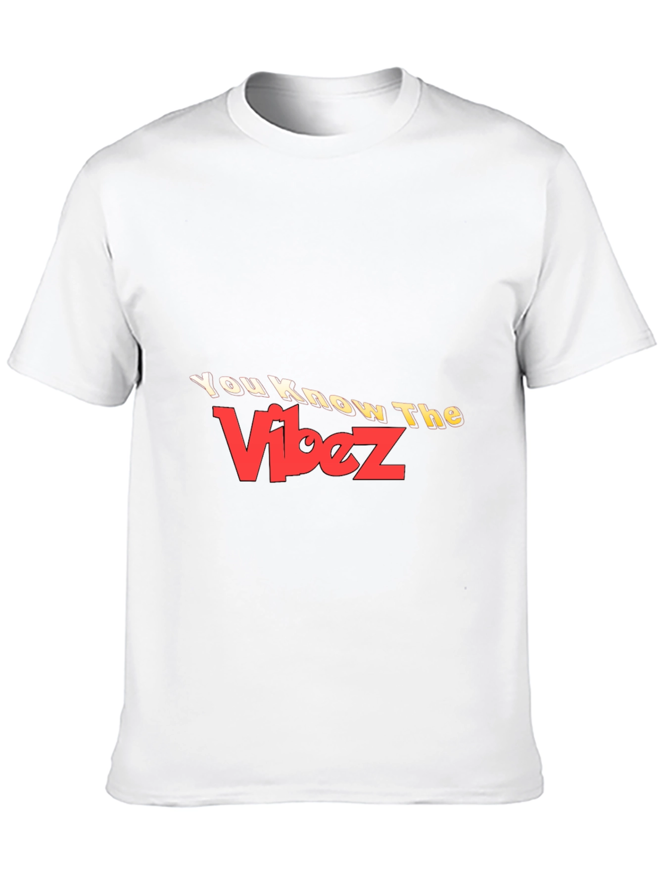 You Know The Vibez Black Graphic Tee
