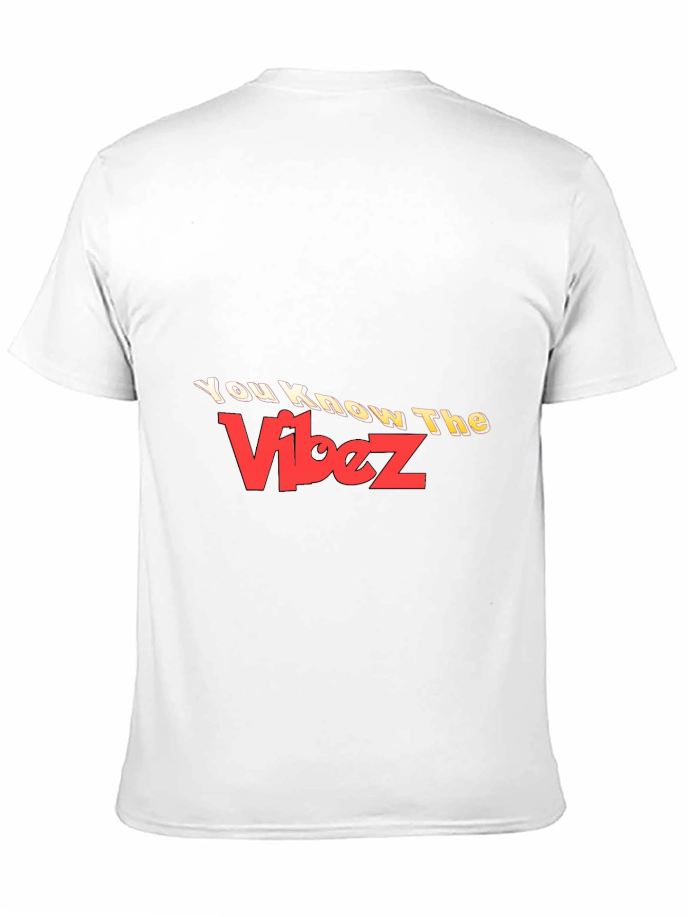 You Know The Vibez Black Graphic Tee