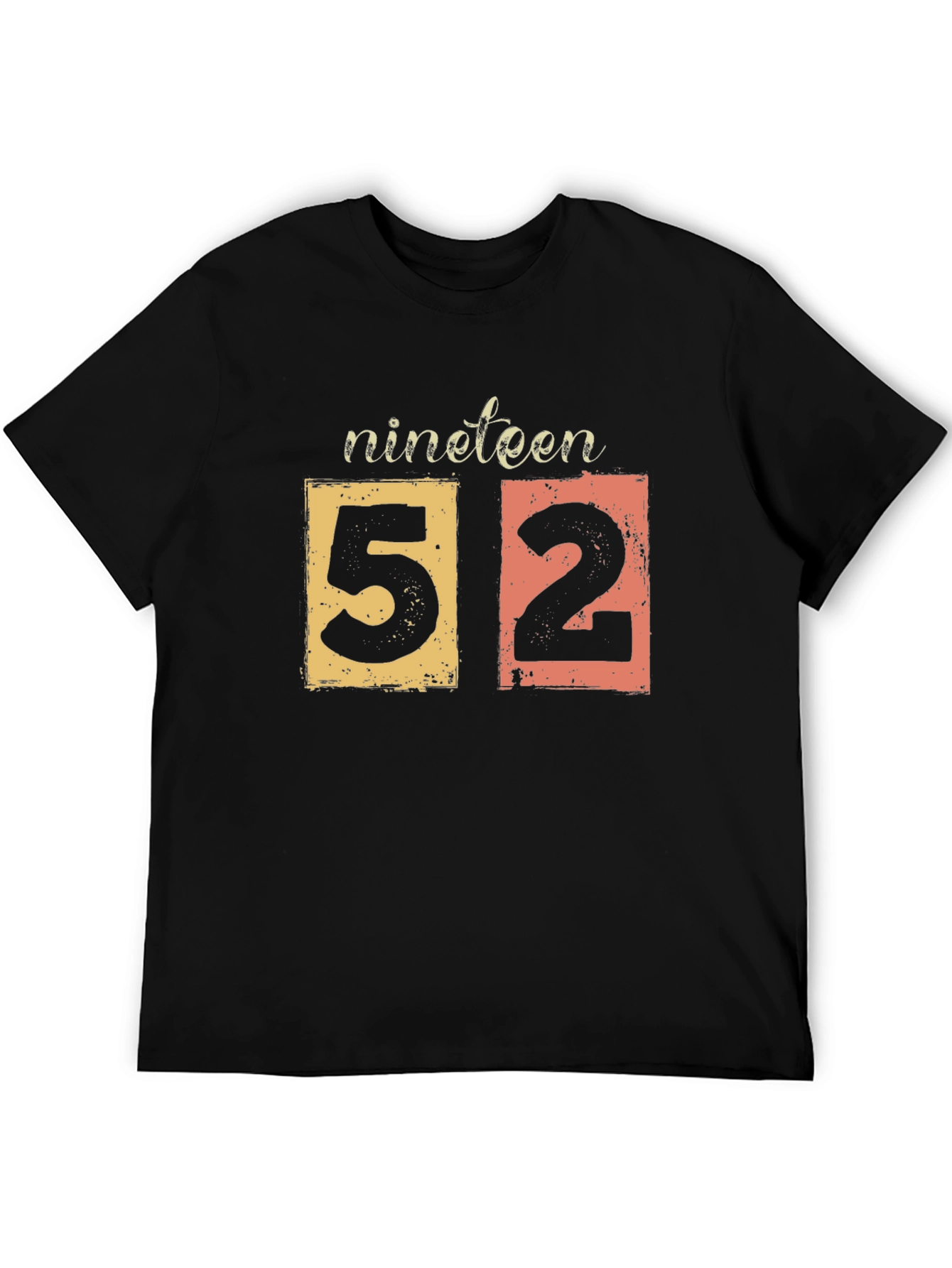 Nineteen 52 Black Graphic Tee