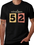 Nineteen 52 Black Graphic Tee