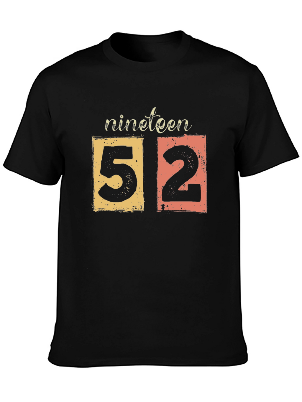 Nineteen 52 Black Graphic Tee