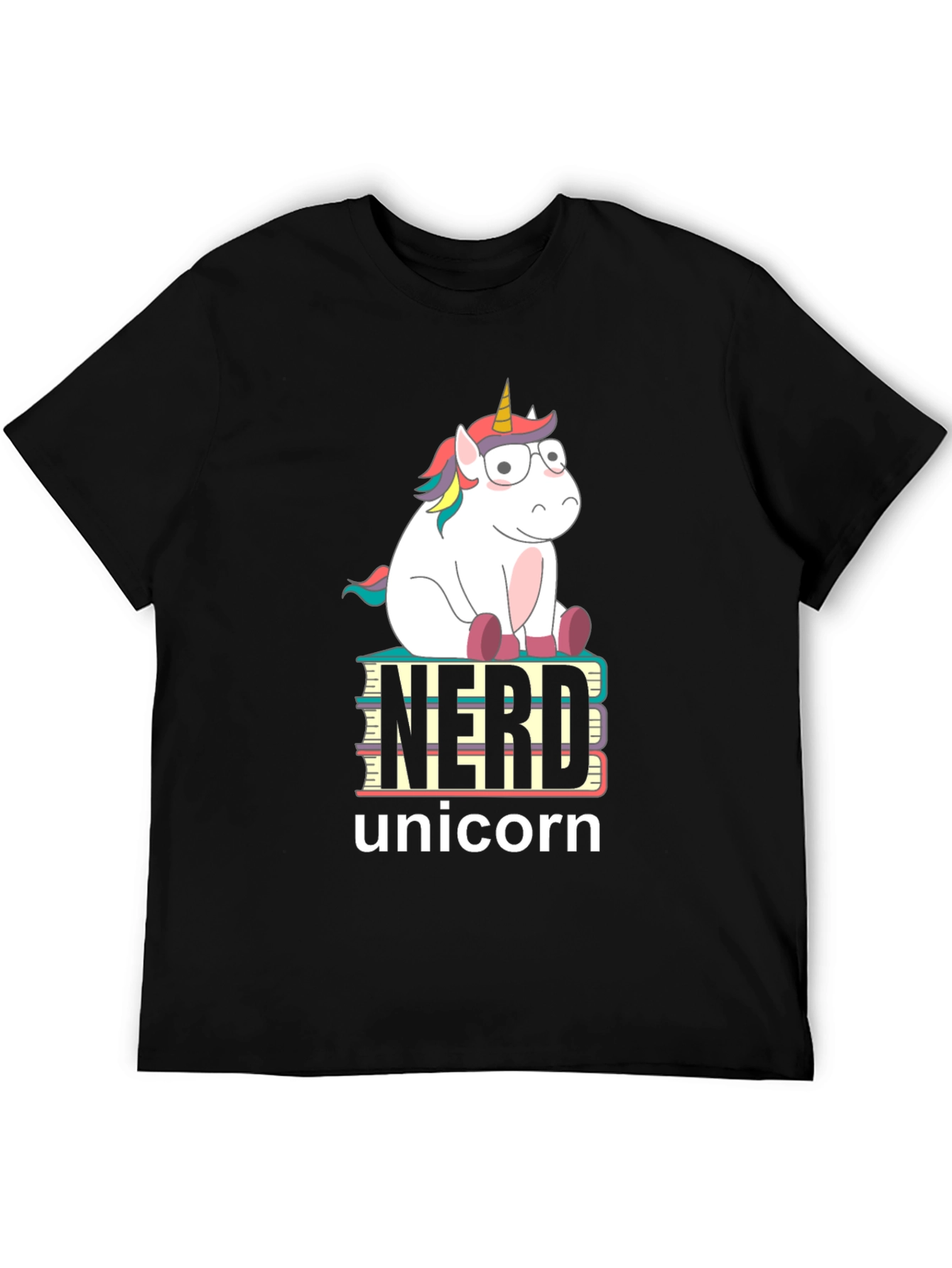 Nerd Unicorn T-Shirt - Cute & Quirky Style