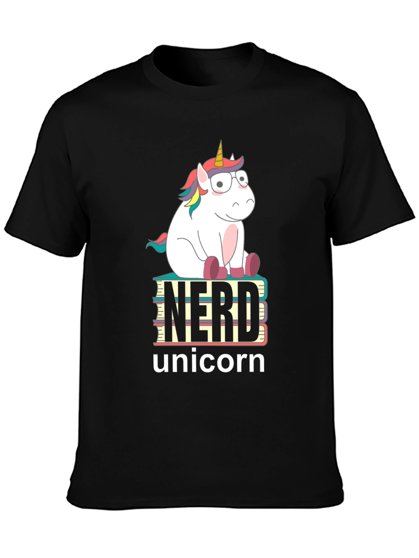 Nerd Unicorn T-Shirt - Cute & Quirky Style