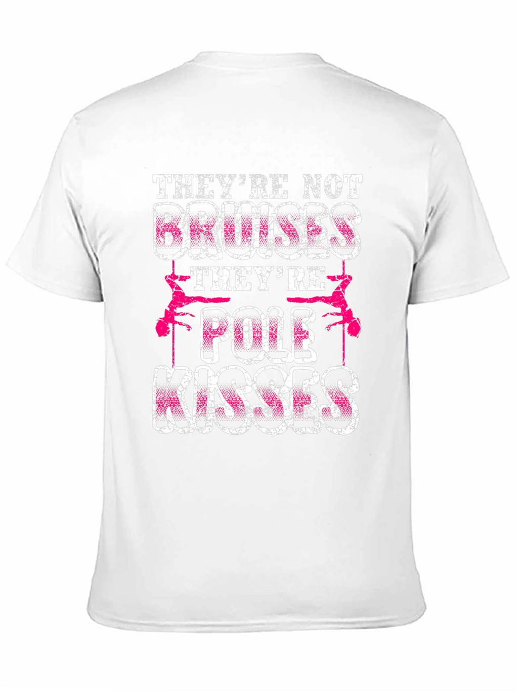 Pole Kisses Graphic T-Shirt - Funny Pole Dancing Tee
