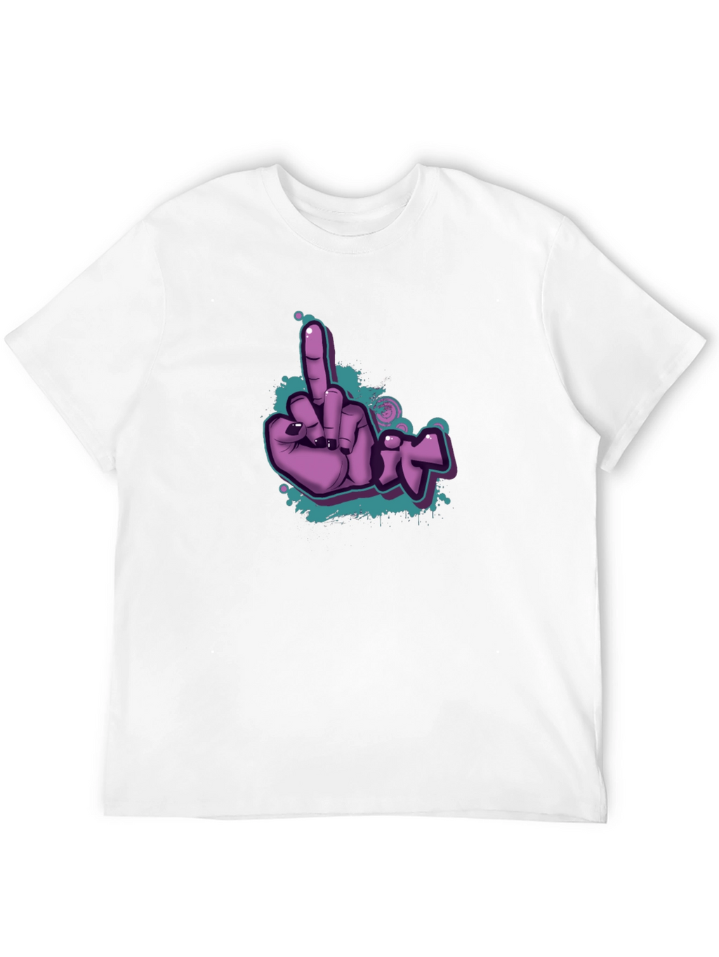 Flippin Fun T-Shirt - Purple Graphic Tee