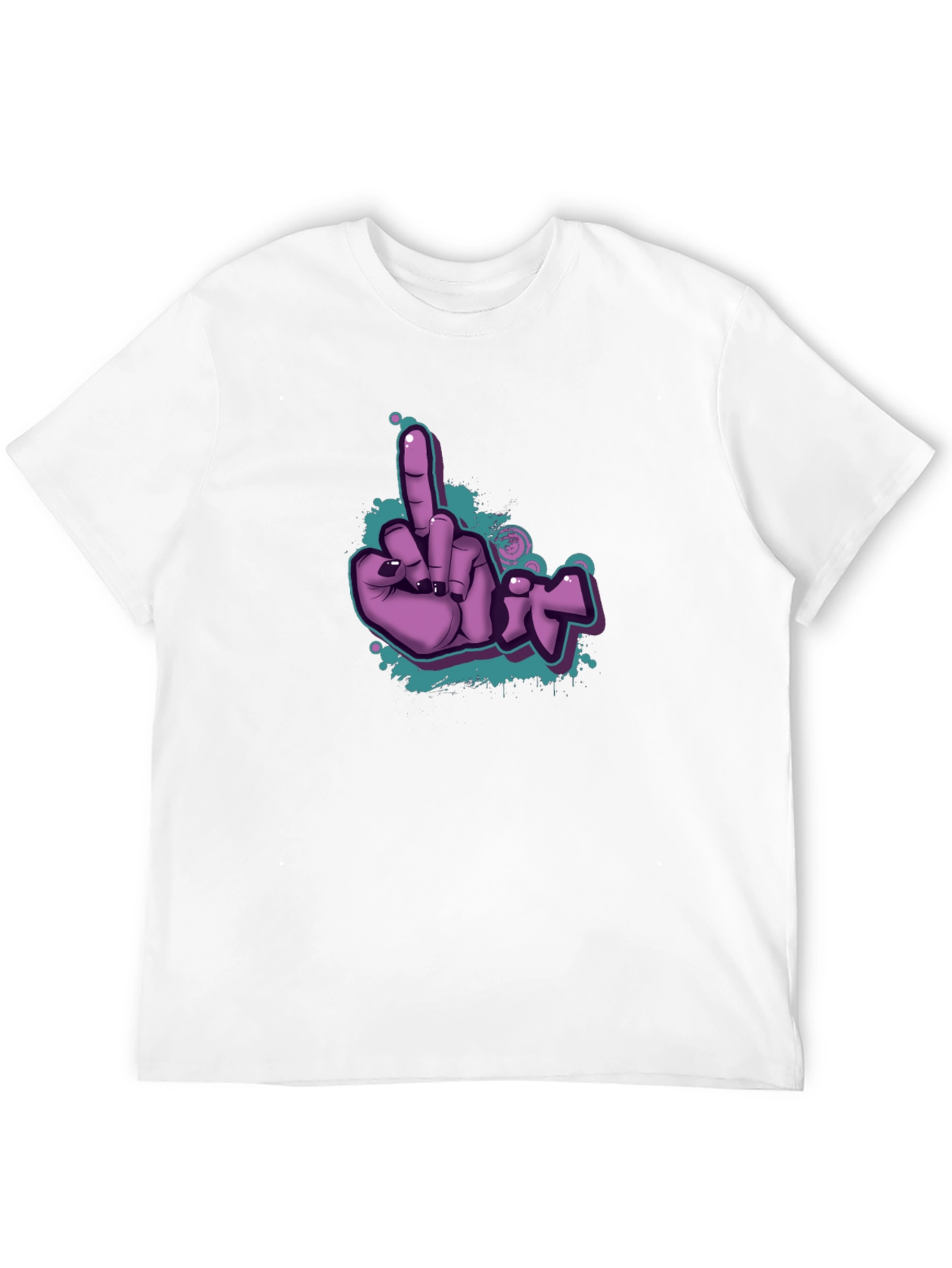 Flippin Fun T-Shirt - Purple Graphic Tee