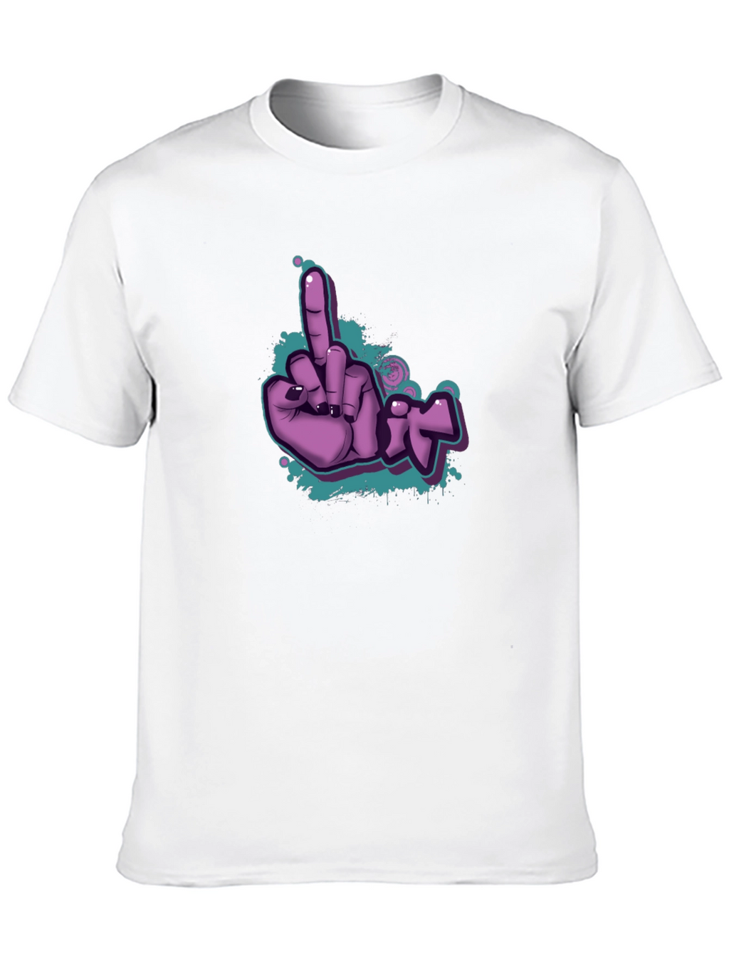 Flippin Fun T-Shirt - Purple Graphic Tee