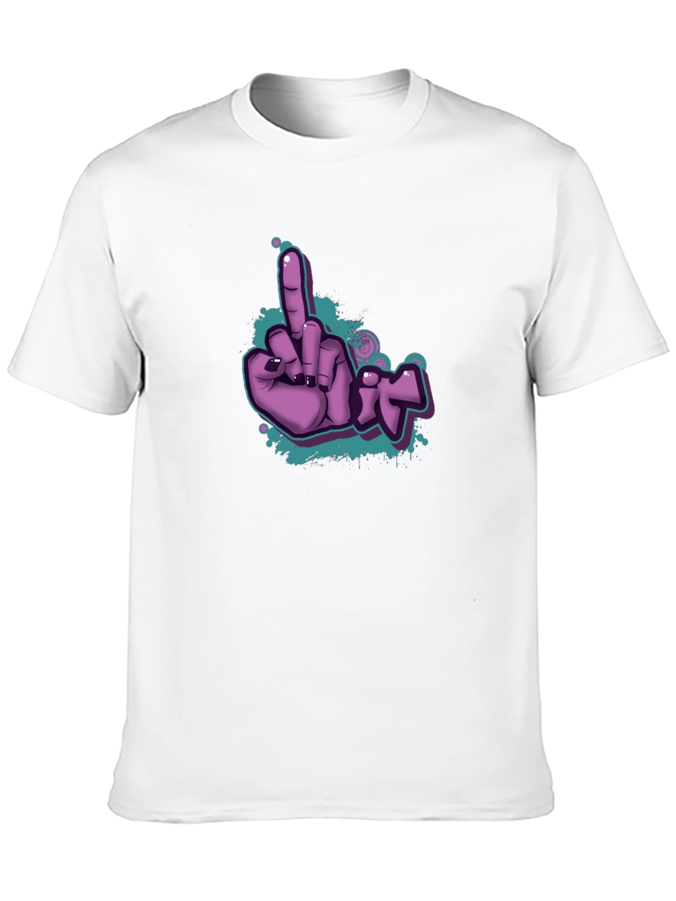 Flippin Fun T-Shirt - Purple Graphic Tee