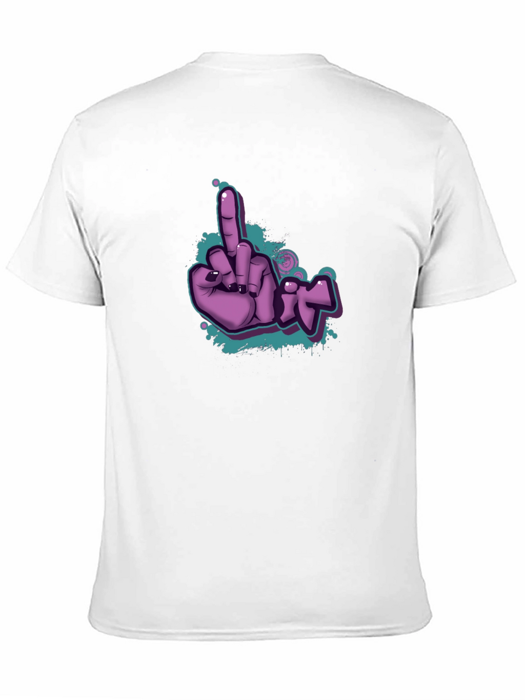 Flippin Fun T-Shirt - Purple Graphic Tee
