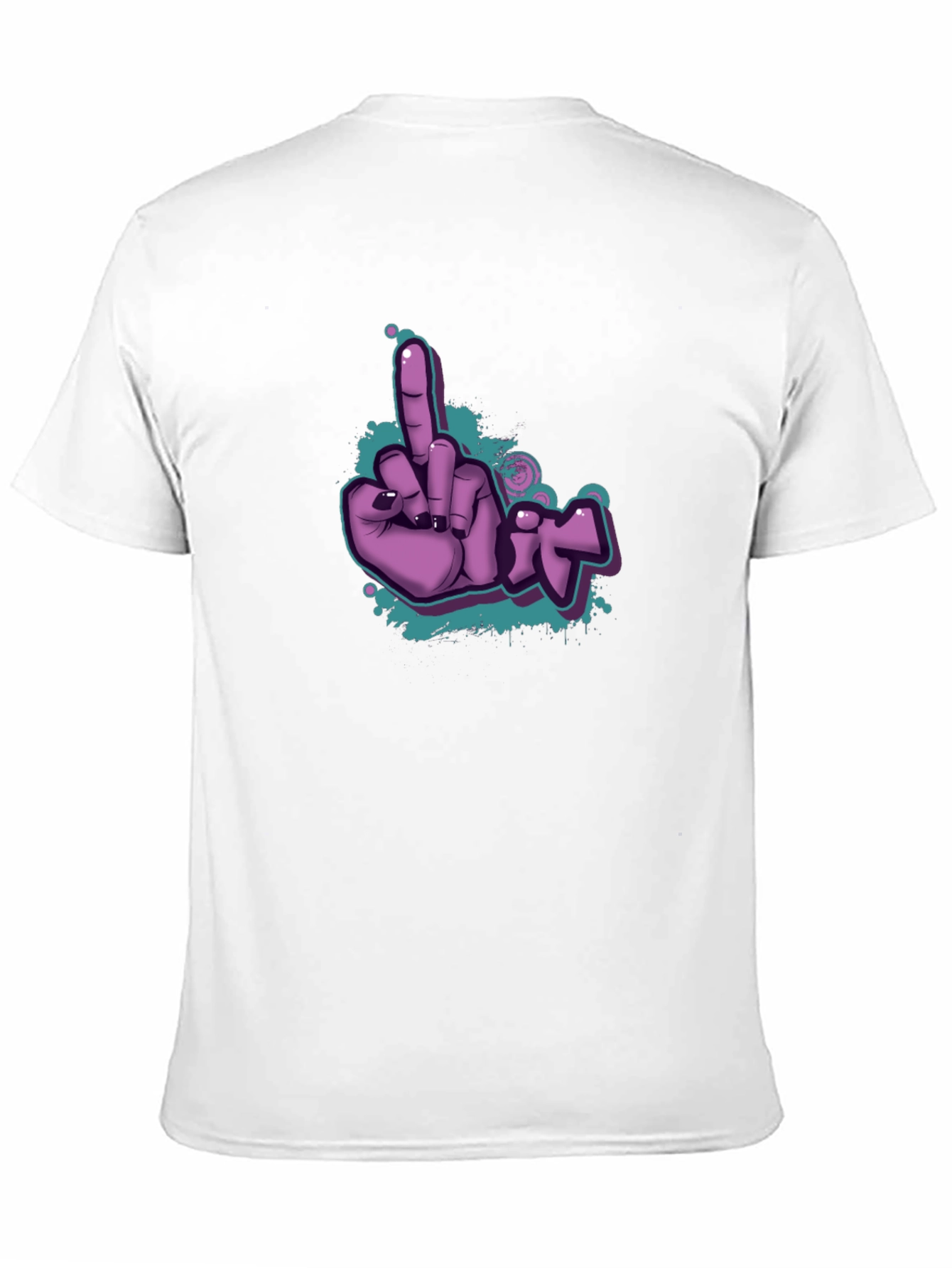 Flippin Fun T-Shirt - Purple Graphic Tee