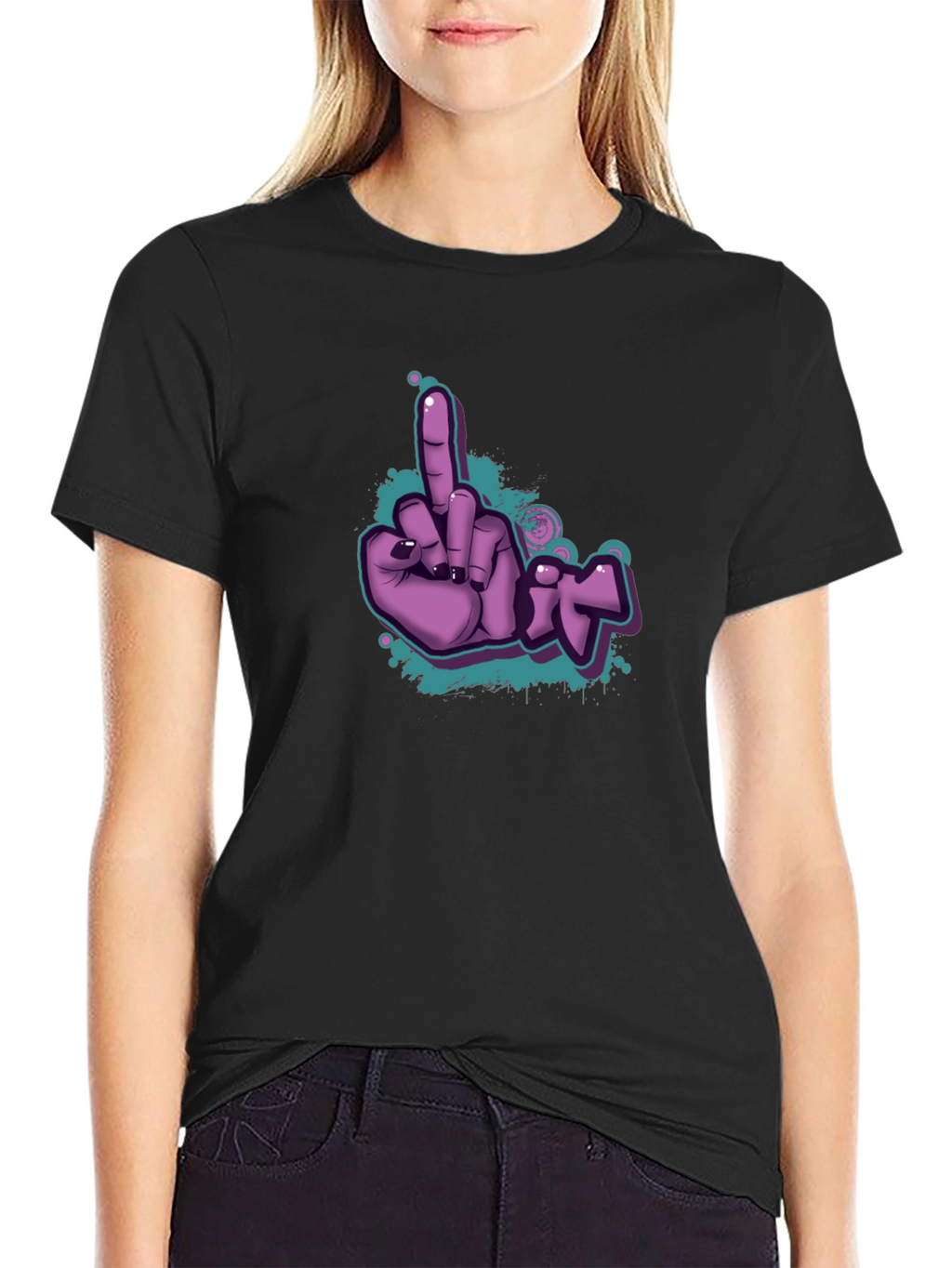 Flippin Fun T-Shirt - Purple Graphic Tee