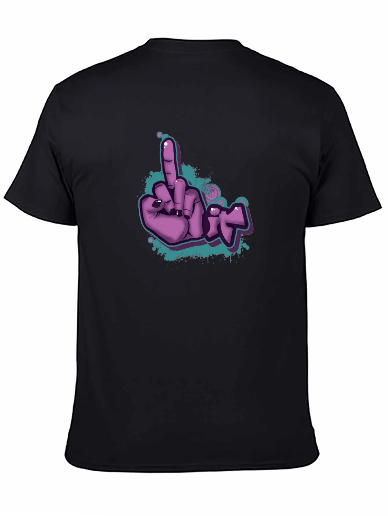 Flippin Fun T-Shirt - Purple Graphic Tee