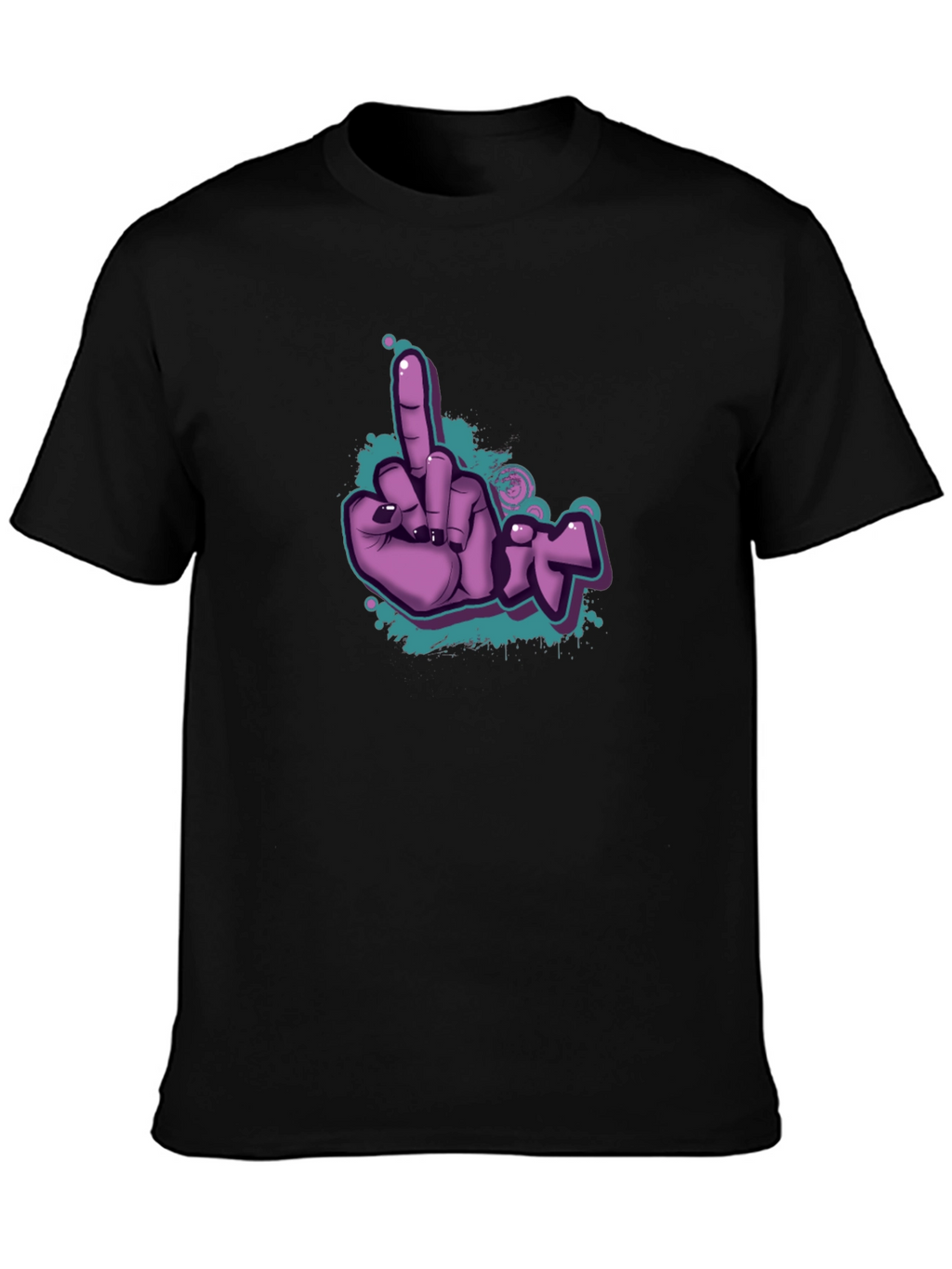 Flippin Fun T-Shirt - Purple Graphic Tee