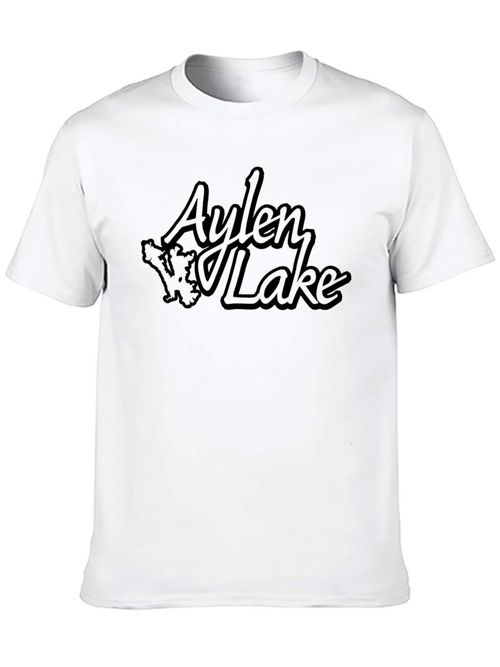 Aylen Lake T-Shirt - Black Graphic Tee