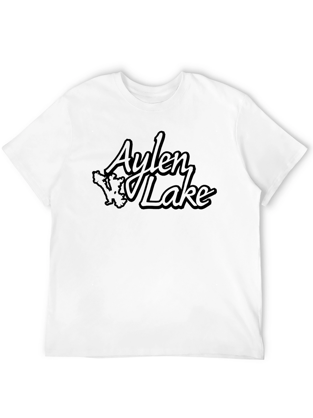 Aylen Lake T-Shirt - Black Graphic Tee