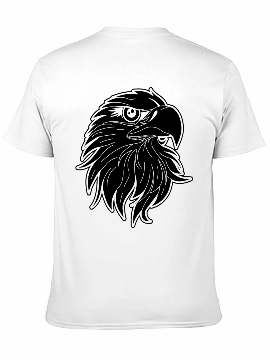 Black Eagle Graphic Tee - Mens Cool Casual T-Shirt