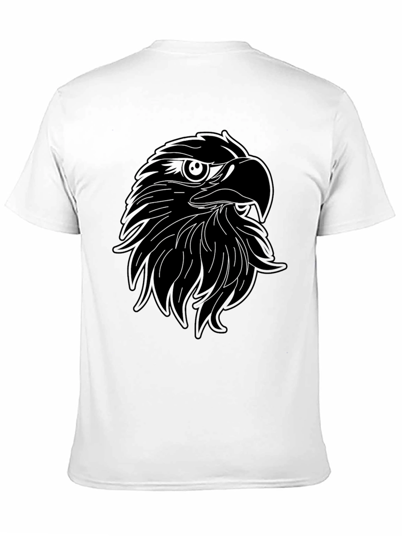 Black Eagle Graphic Tee - Mens Cool Casual T-Shirt