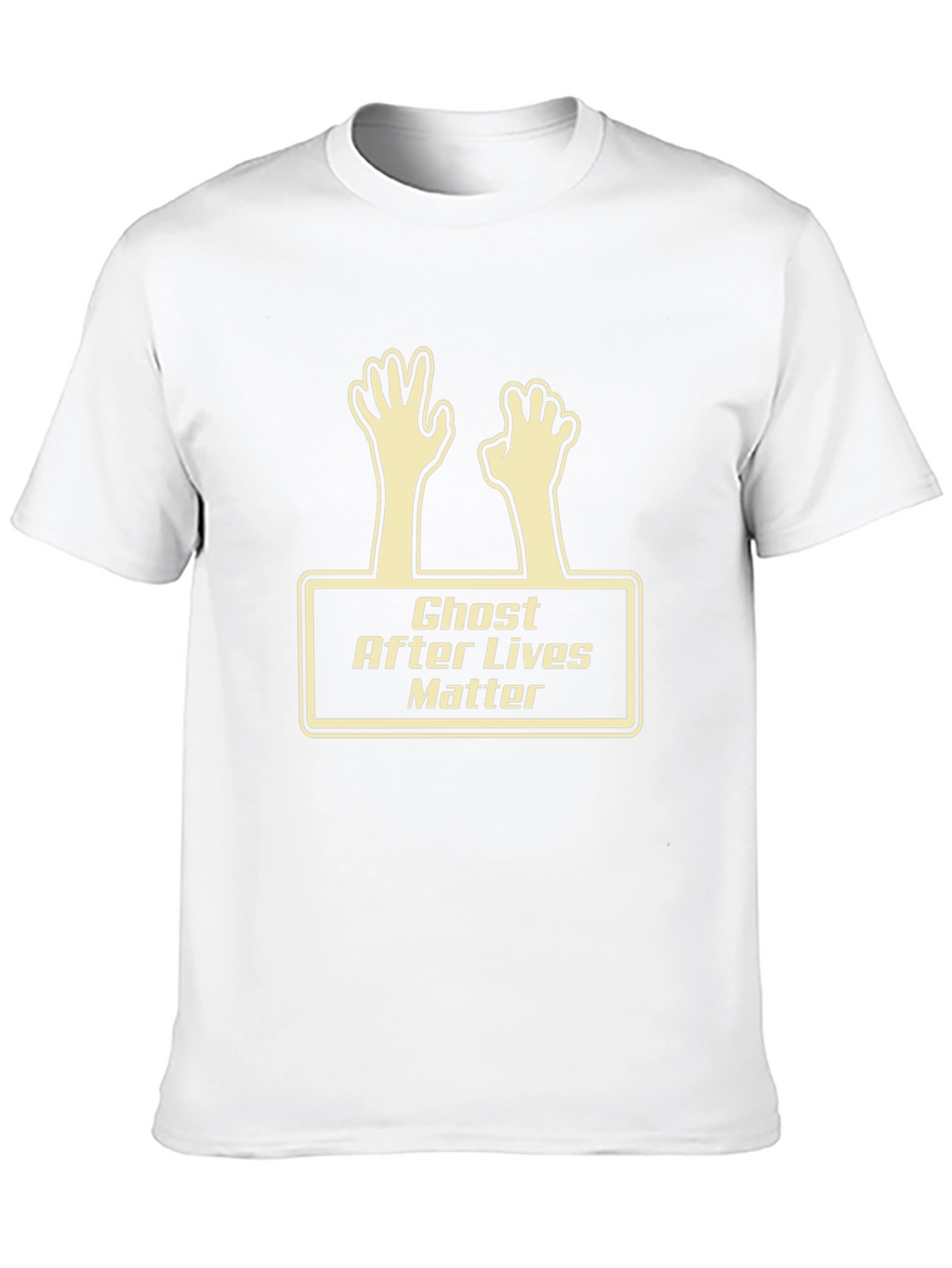 Ghost After Lives Matter Funny Graphic Tee