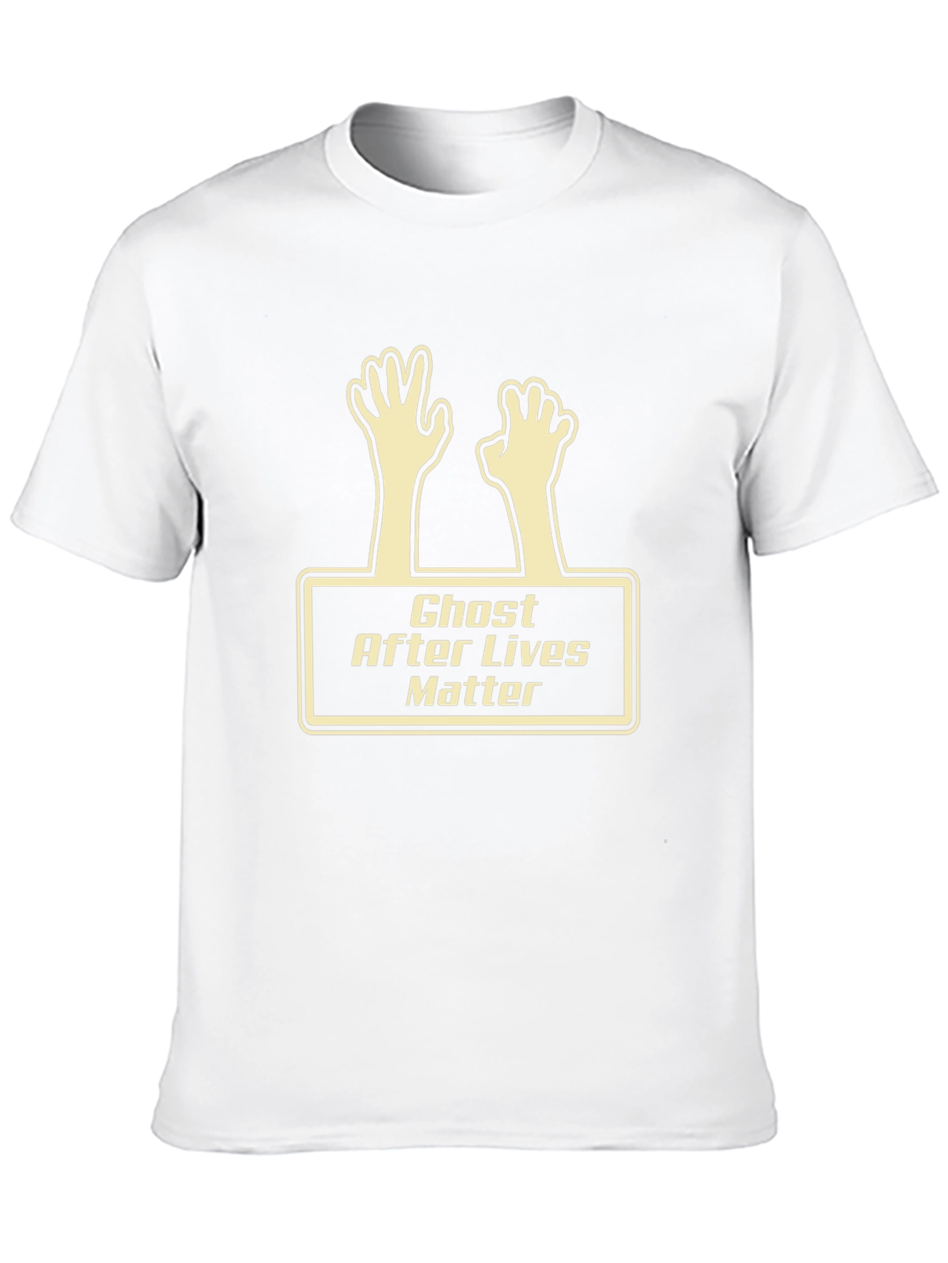 Ghost After Lives Matter Funny Graphic Tee