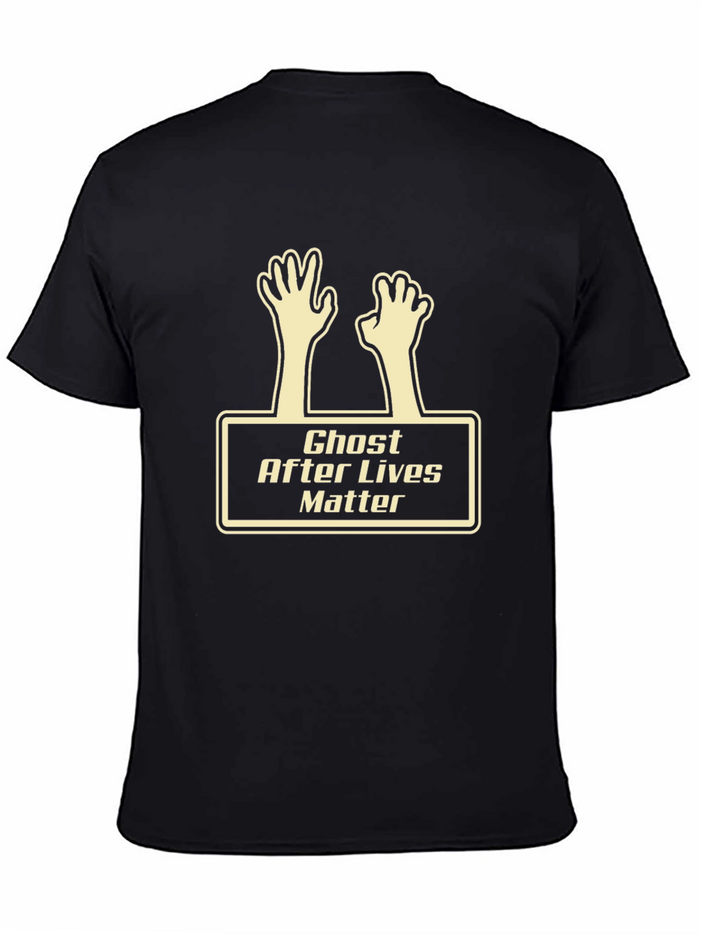 Ghost After Lives Matter Funny Graphic Tee