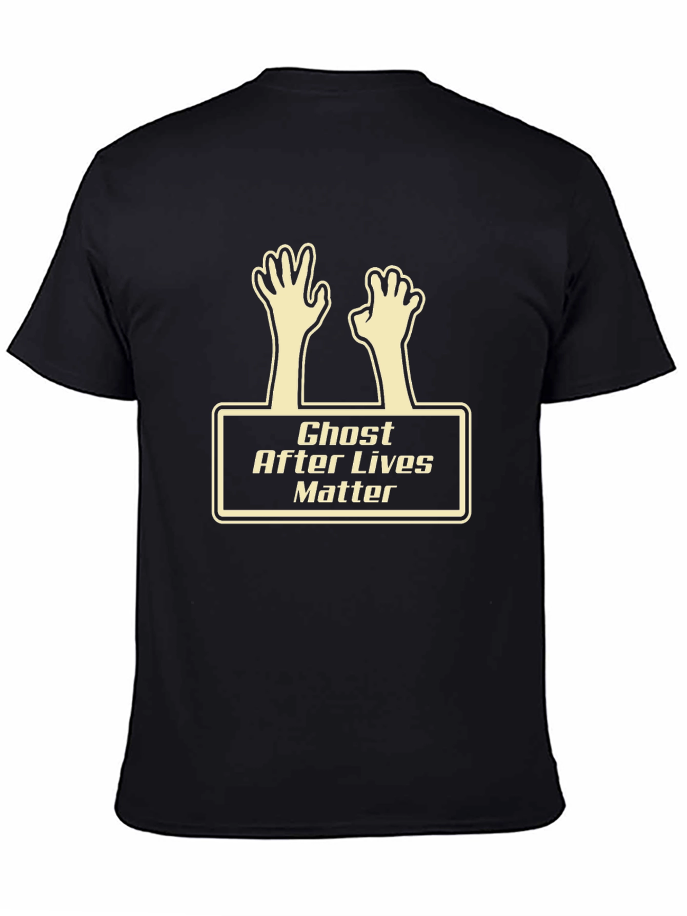 Ghost After Lives Matter Funny Graphic Tee