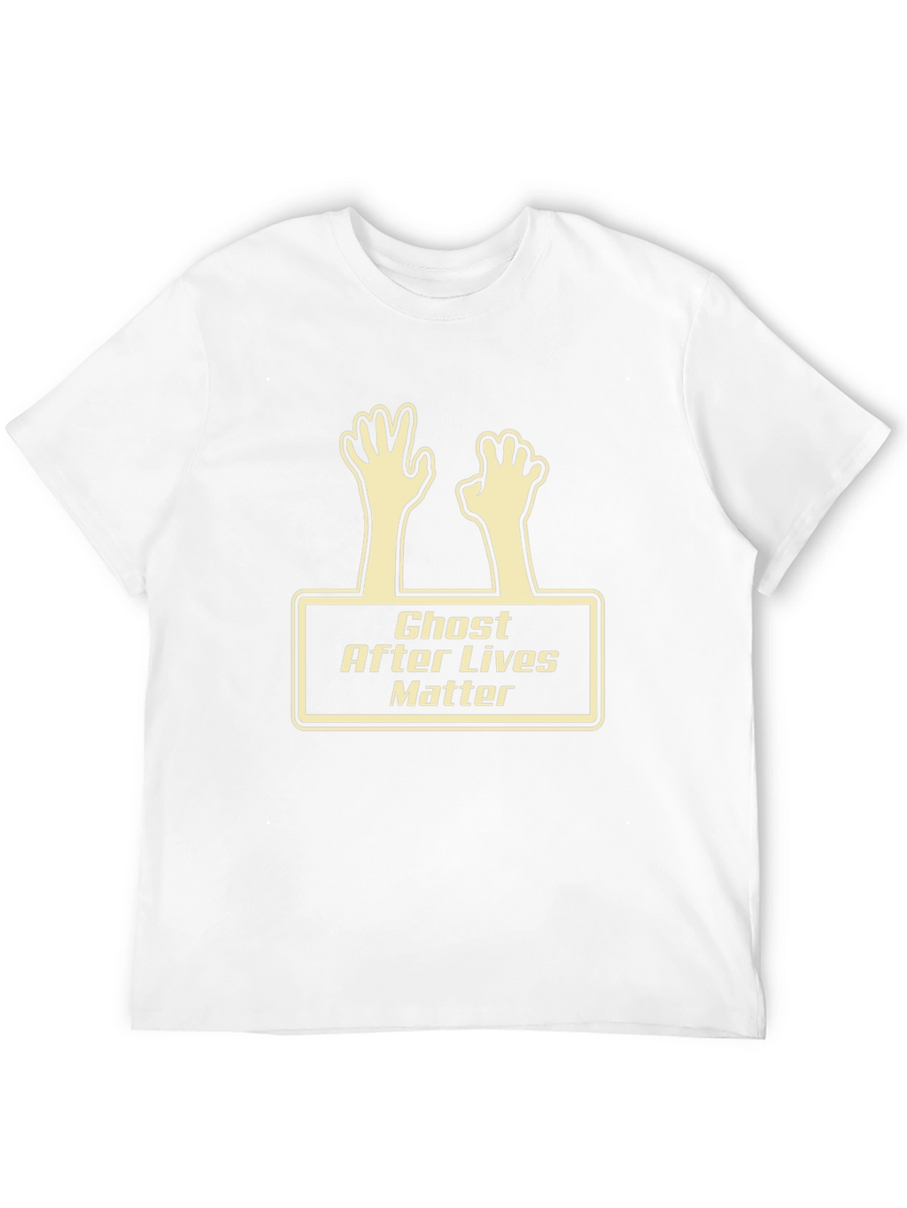 Ghost After Lives Matter Funny Graphic Tee