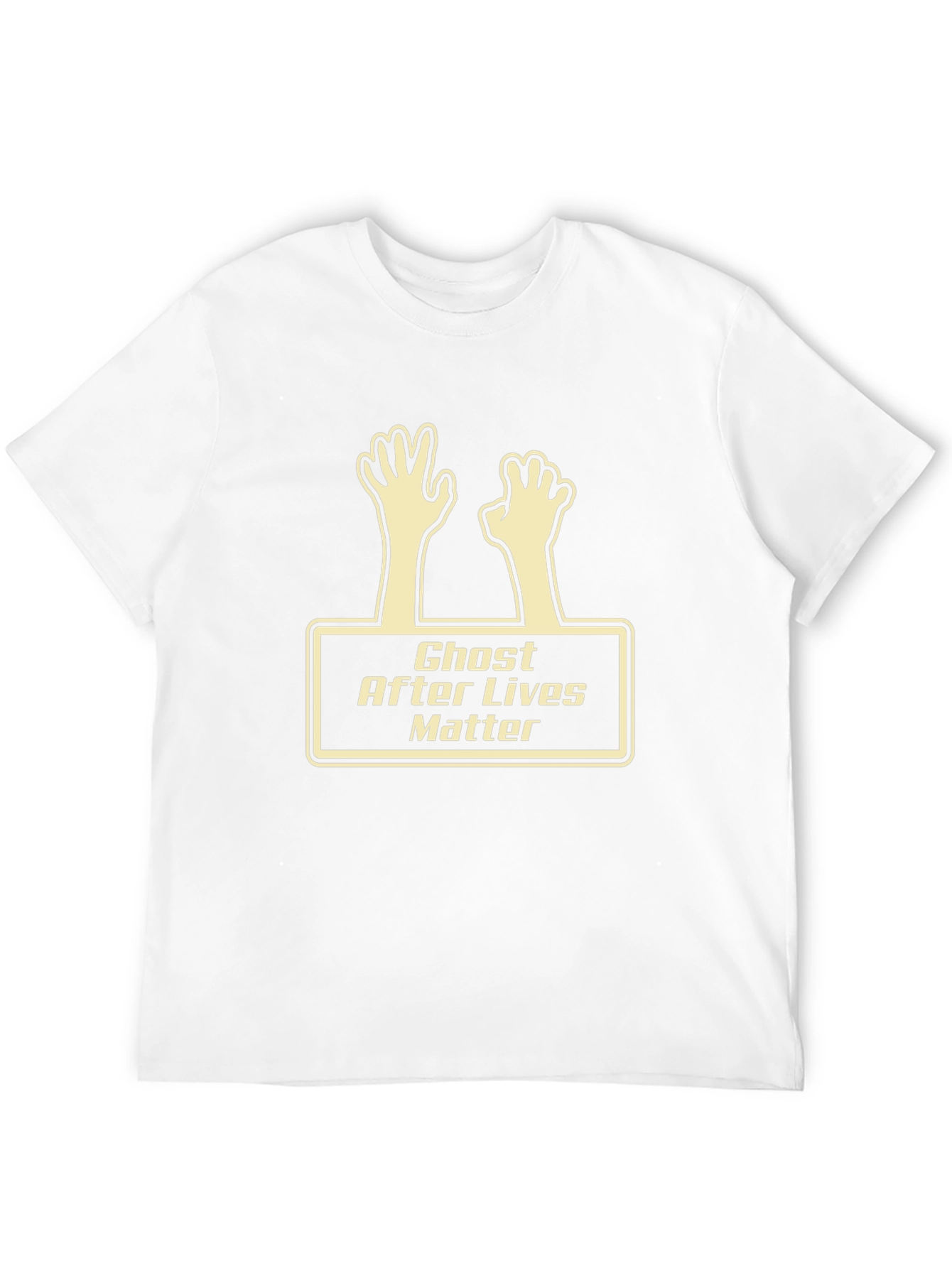 Ghost After Lives Matter Funny Graphic Tee