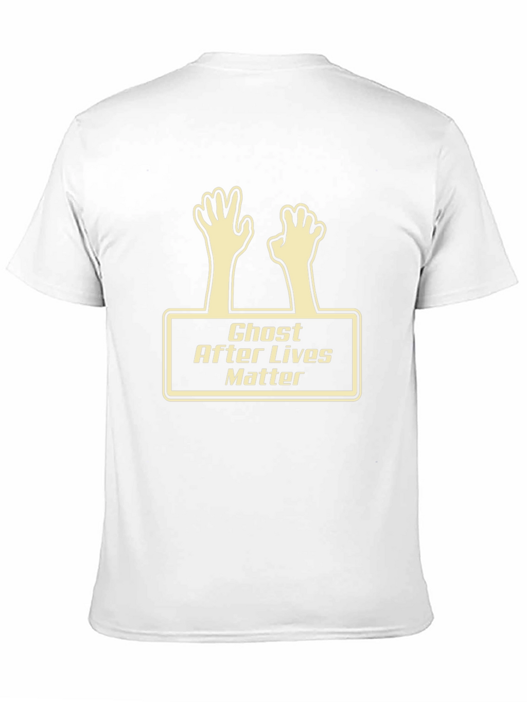 Ghost After Lives Matter Funny Graphic Tee