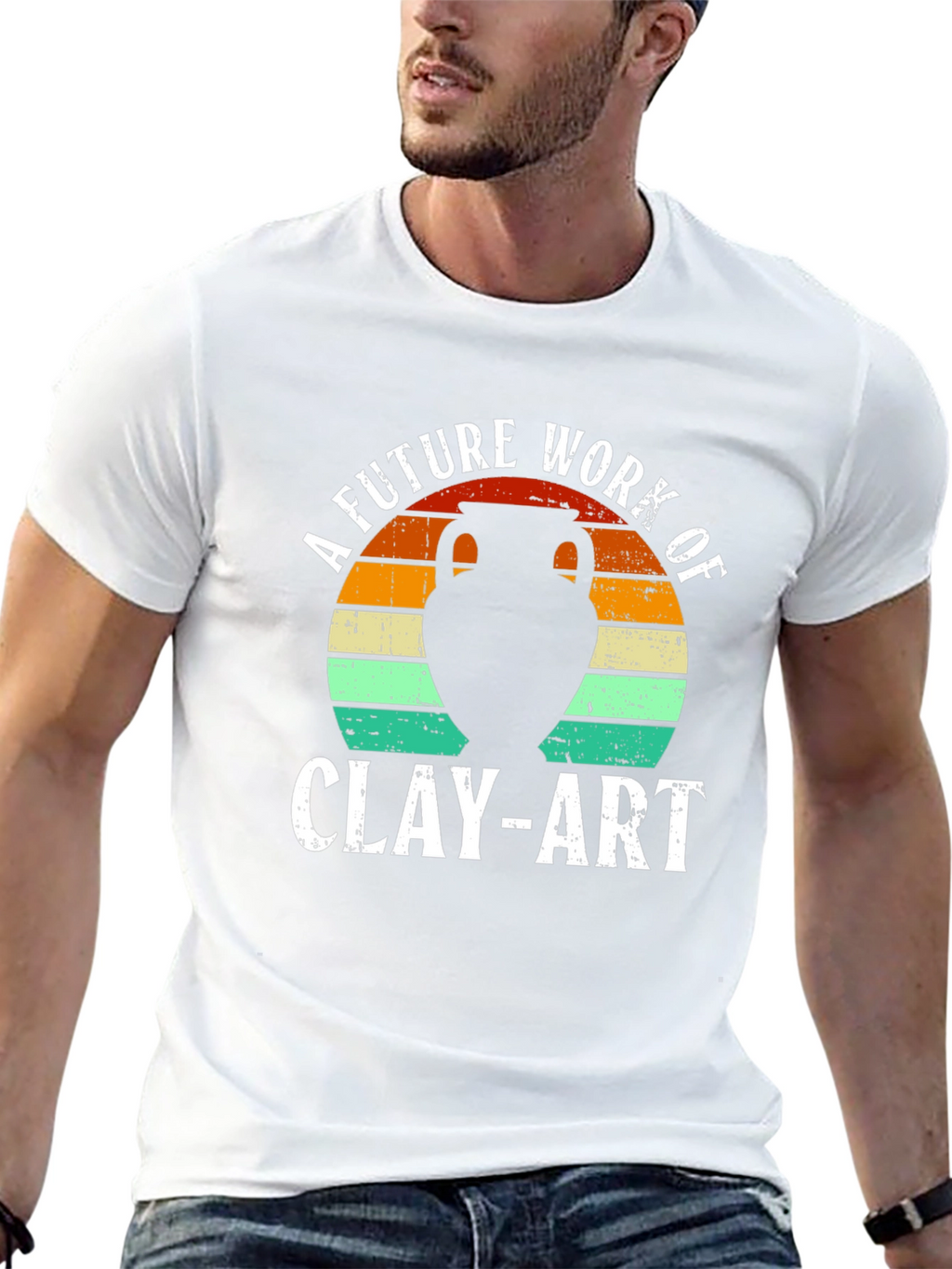 Future Clay Art Work T-Shirt