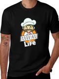 Cooking is Life Graphic T-Shirt