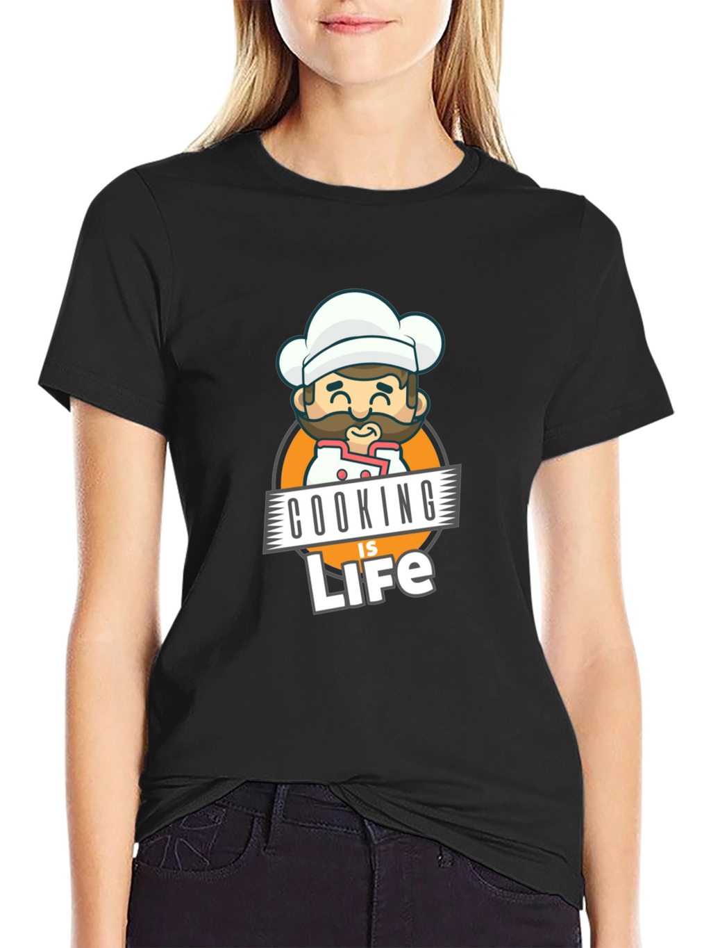 Cooking is Life Graphic T-Shirt